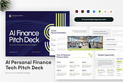 AI Personal Finance Pitch Deck, a Brochure Template by twinstd (Thumbnail 1 of 7)