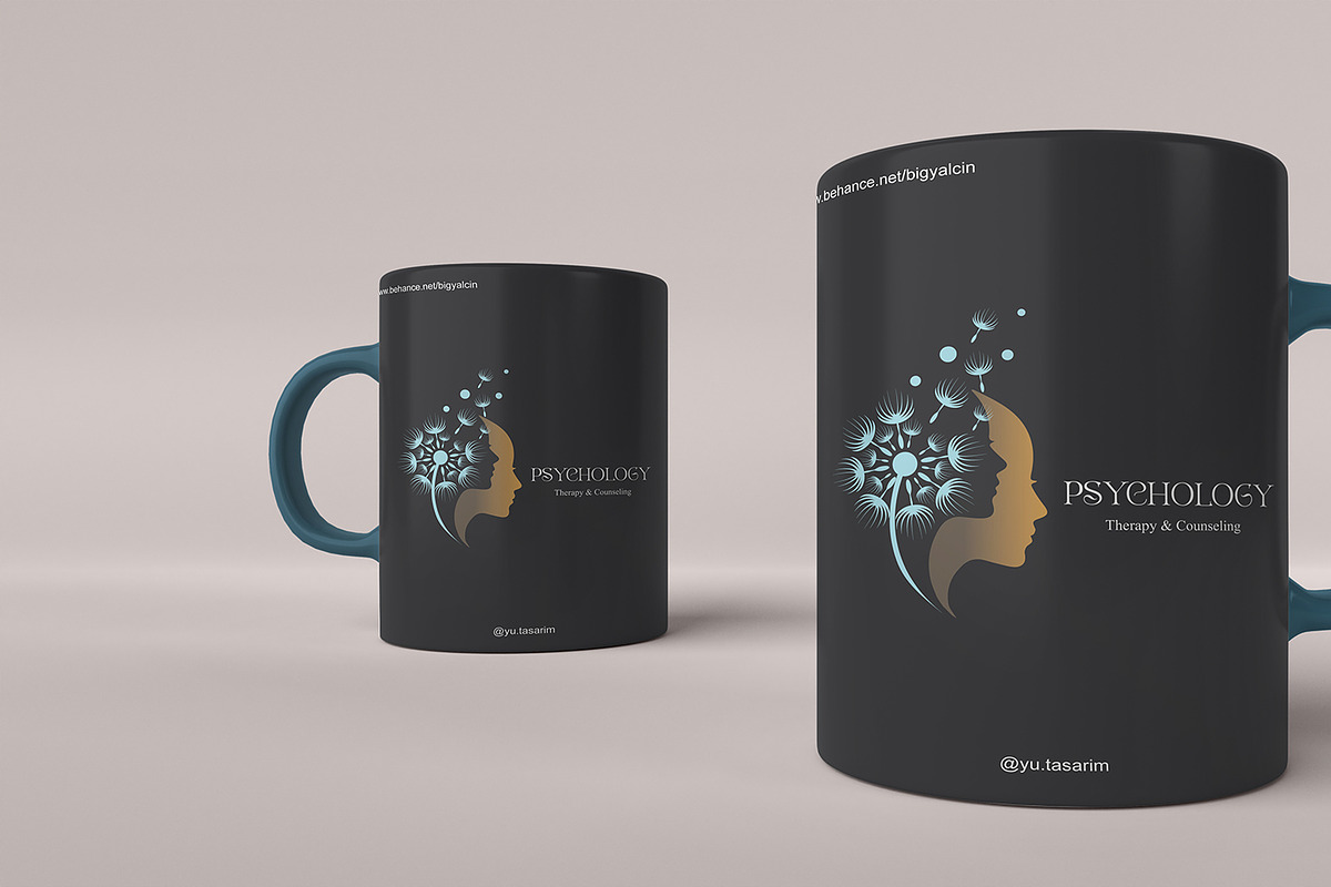 Modern Psychology Logo Template preview 3