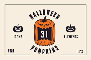 Halloween Pumpkins clipart