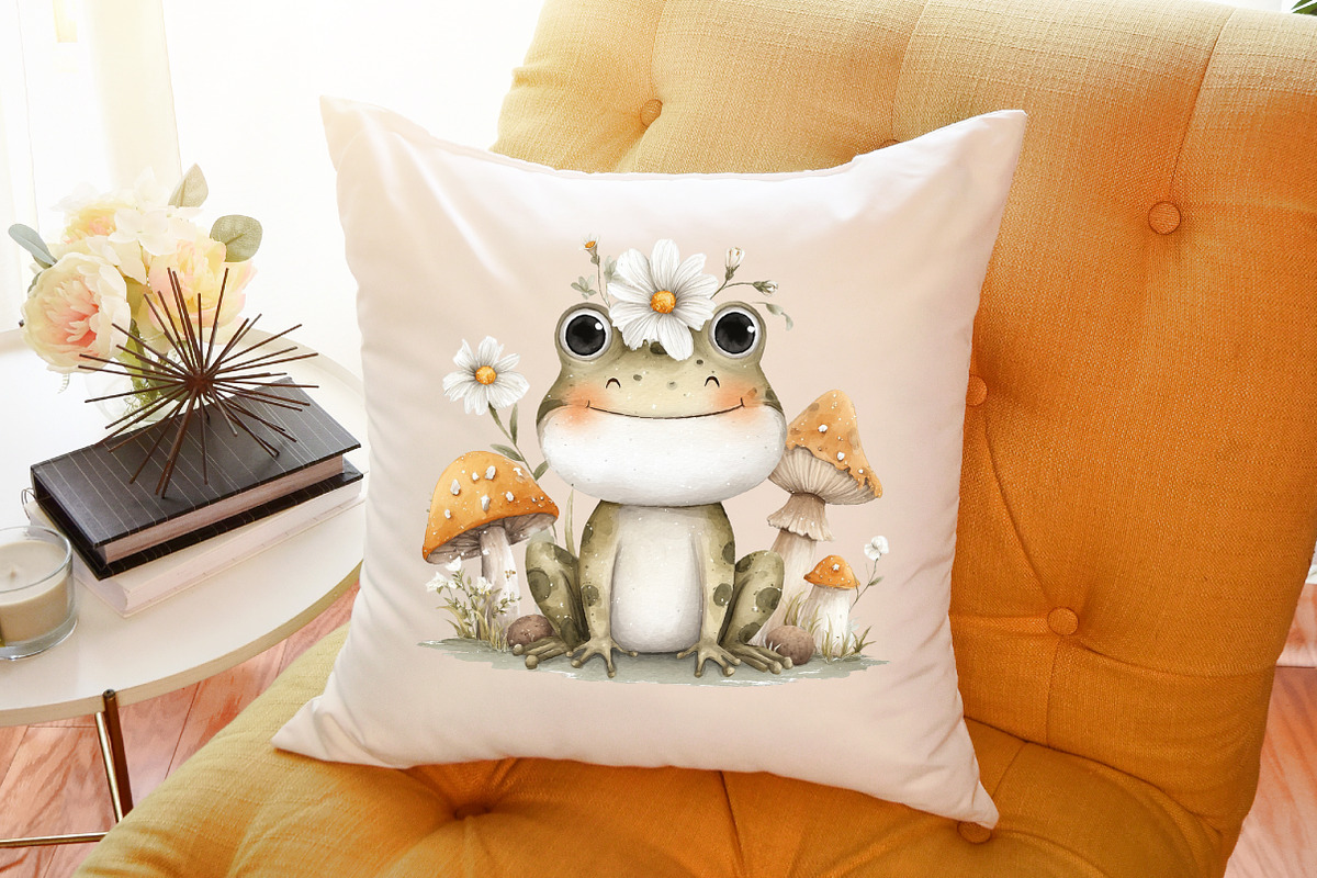 Quirky Frog Clipart, an Illustration by Sublimation Artist (Photo 5 of 6)