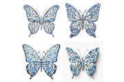 Prompt Mosaic Butterfly Clipart, a Decorative Illustration by Creative design (Thumbnail 6 of 7)