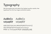 6 Minimal Geometric Floral Logos, a Branding & Logo Template by GudBrand Studio (Thumbnail 3 of 6)