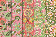 Floral Ephemera Boho Printable Paper, a Pattern Graphic by Maishop (Thumbnail 7 of 8)