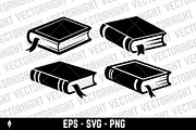icon of a closed hardback book, an Object Illustration by Vectorhight (Thumbnail 1 of 3)