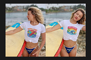 T-Shirt Mockup, a Shirt Mockup by Freeman Studio (Thumbnail 8 of 19)