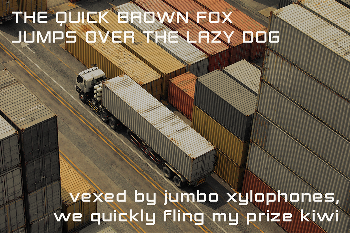 Gasterol - Industrial Display Fonts, a Sans Serif Font by Konstantine Studio (Photo 3 of 4)