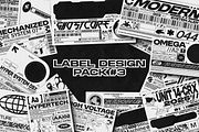 Brutalism tech label pack 3, an Object Graphic by BonkiStudio (Thumbnail 1 of 12)