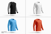 Long Sleeve T-Shirt Mockup, a Hoody Mockup by Ram Studio LLC (Thumbnail 11 of 12)