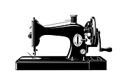 Vintage Sewing Machine Bundle, an Illustration by yasushie (Thumbnail 21 of 31)
