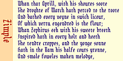 Zimple, a Blackletter Font by Ingrimayne Type (Thumbnail 4 of 5)