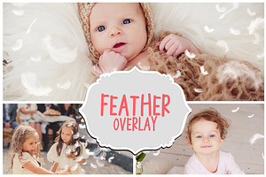 Feather Photo Overlays