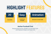 Football Club Keynote, a Presentation Template by Loin Studio (Thumbnail 2 of 4)