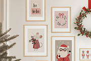 150 Christmas Kids Posters & Prints, a Background Graphic by Muse Artist (Thumbnail 10 of 17)