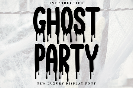 Ghost Party, a Serif Font by FreshTypeINK