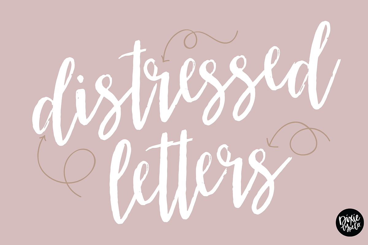 SAHARA a Distressed Script Font preview 7