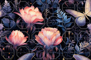 FAERIELIGHT FLORA. Seamless Pack, a Texture Illustration by RefinedFantasyStudio (Thumbnail 8 of 9)