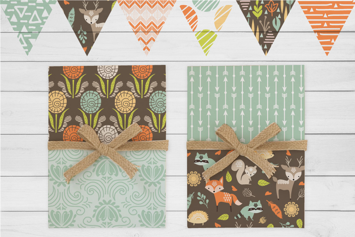Baby Woodland Design Pack, an Animal Illustration by Wild Twig Co (Photo 8 of 12)