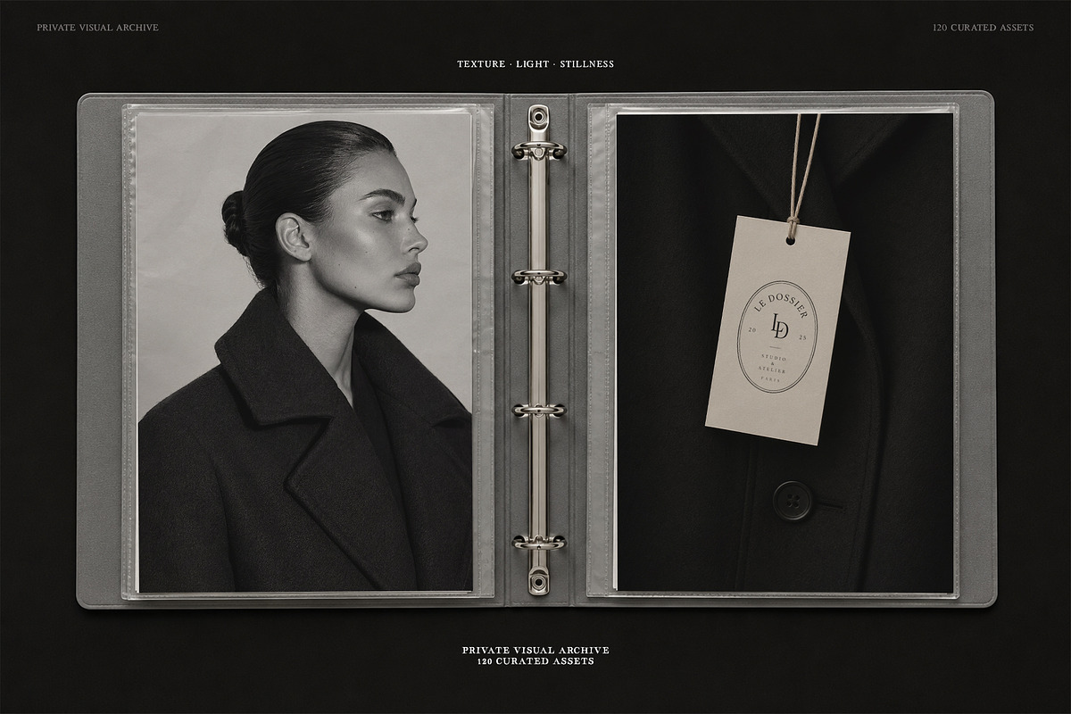 L’Archive Privée Editorial Pics, a Background Graphic by Muse Mockups (Photo 4 of 19)