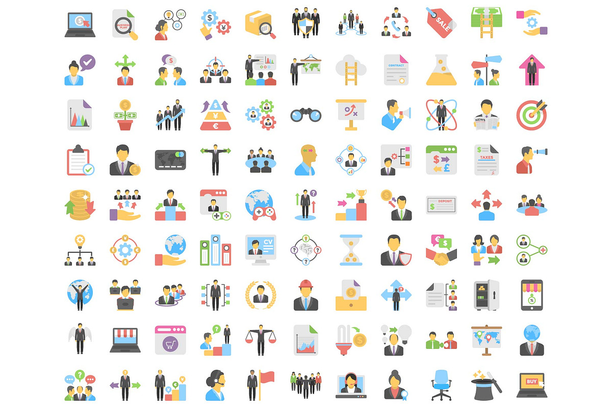 Comprehensive Business Icon Set., an Icon by Vector Portal (Photo 2 of 5)