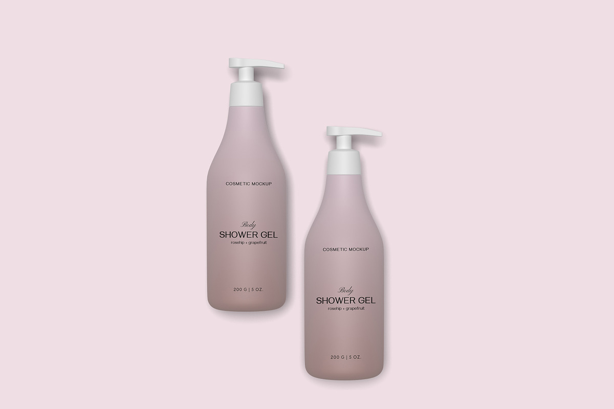 Cosmetic Bottle Mockup, a Packaging Mockup by ulfatunnazira (Photo 4 of 7)