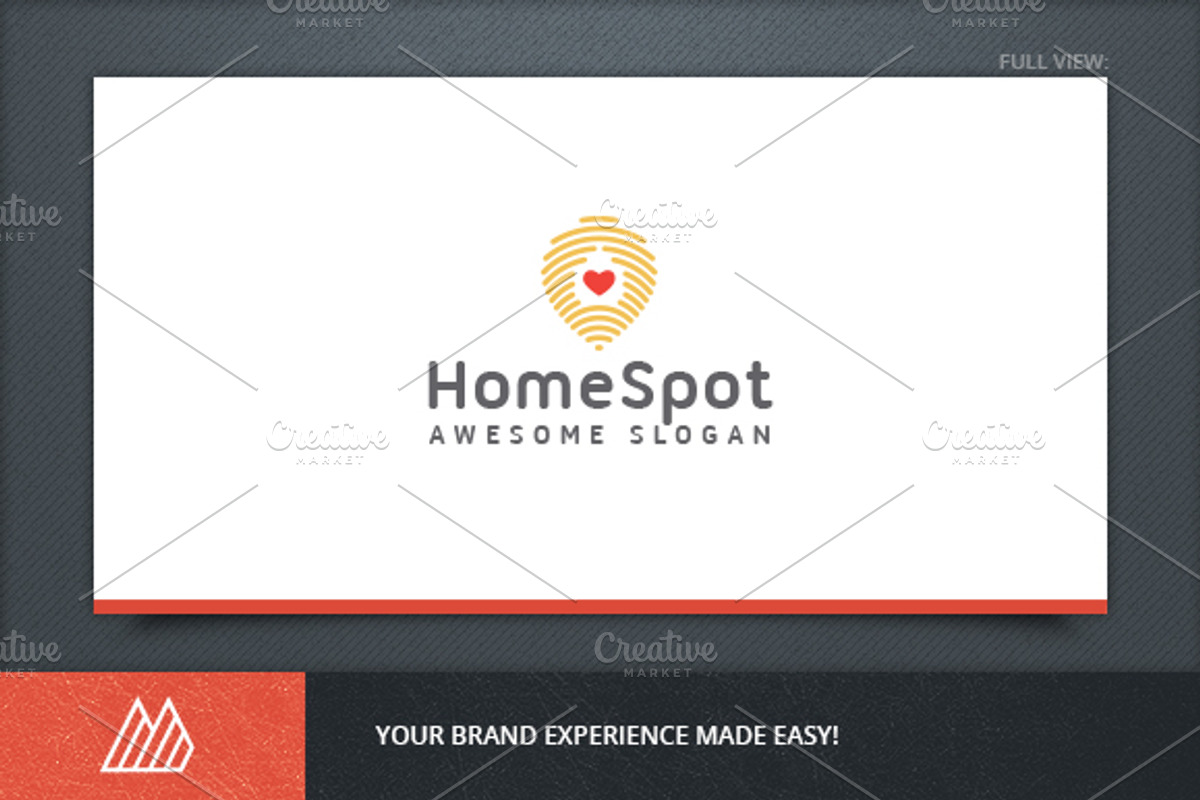 Home Spot Logo Template, a Branding & Logo Template by Mantas Bac (Photo 2 of 4)