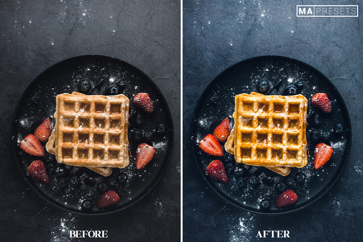 10 DARK FOOD Lightroom Presets, a Preset Add-On by MaPresets (Photo 5 of 14)