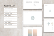 Current Brand Style Guide Template, a Books & Magazine Mockup by Chloe Leonard Studio (Thumbnail 4 of 6)