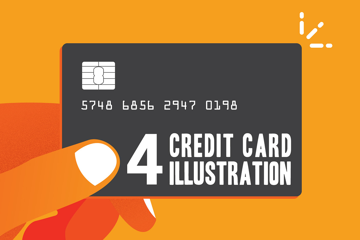 Credit Card Illustration Pack, a Graphic by Wilsonkjc (Photo 1 of 5)