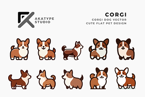 Corgi Vector, an Icon by Akatype Studio