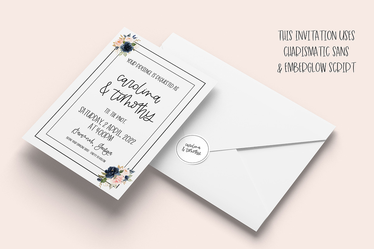 The Wedding Font Bundle, a Handwritten Font by Beck McCormick (Photo 8 of 17)