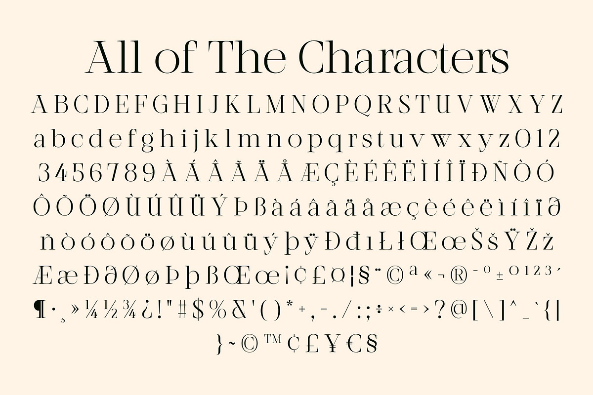 CS Anstey – Elegant Serif Font, a Serif Font by Craft Supply Co. (Photo 8 of 8)