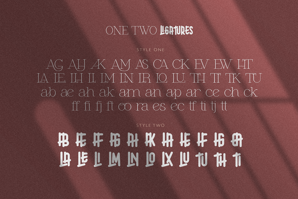 TwoOne, a Serif Font by FactoryType Studio (Photo 13 of 14)