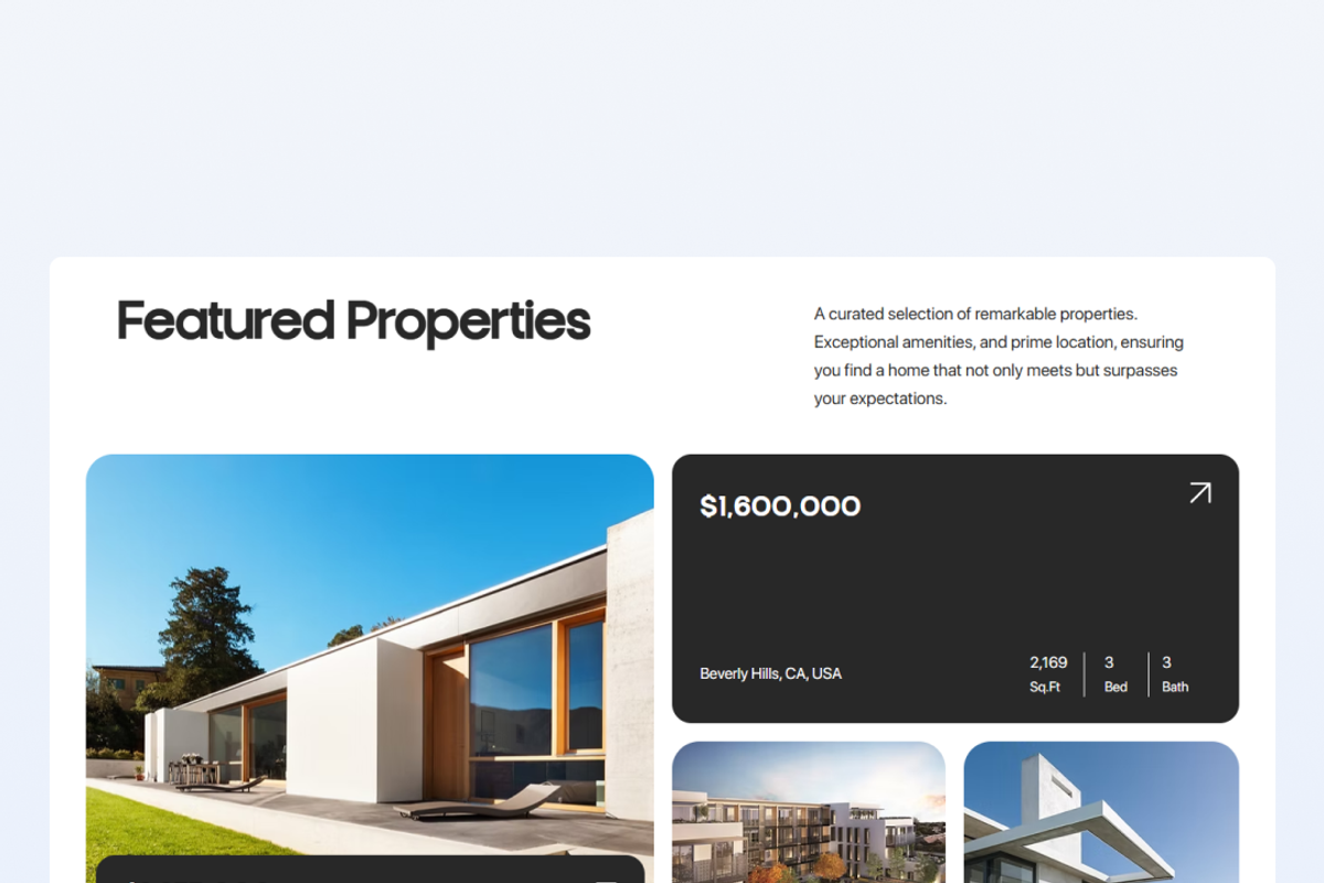 Real Estate Wix Studio Template, a Wix Template by DanBaronetti (Photo 3 of 8)