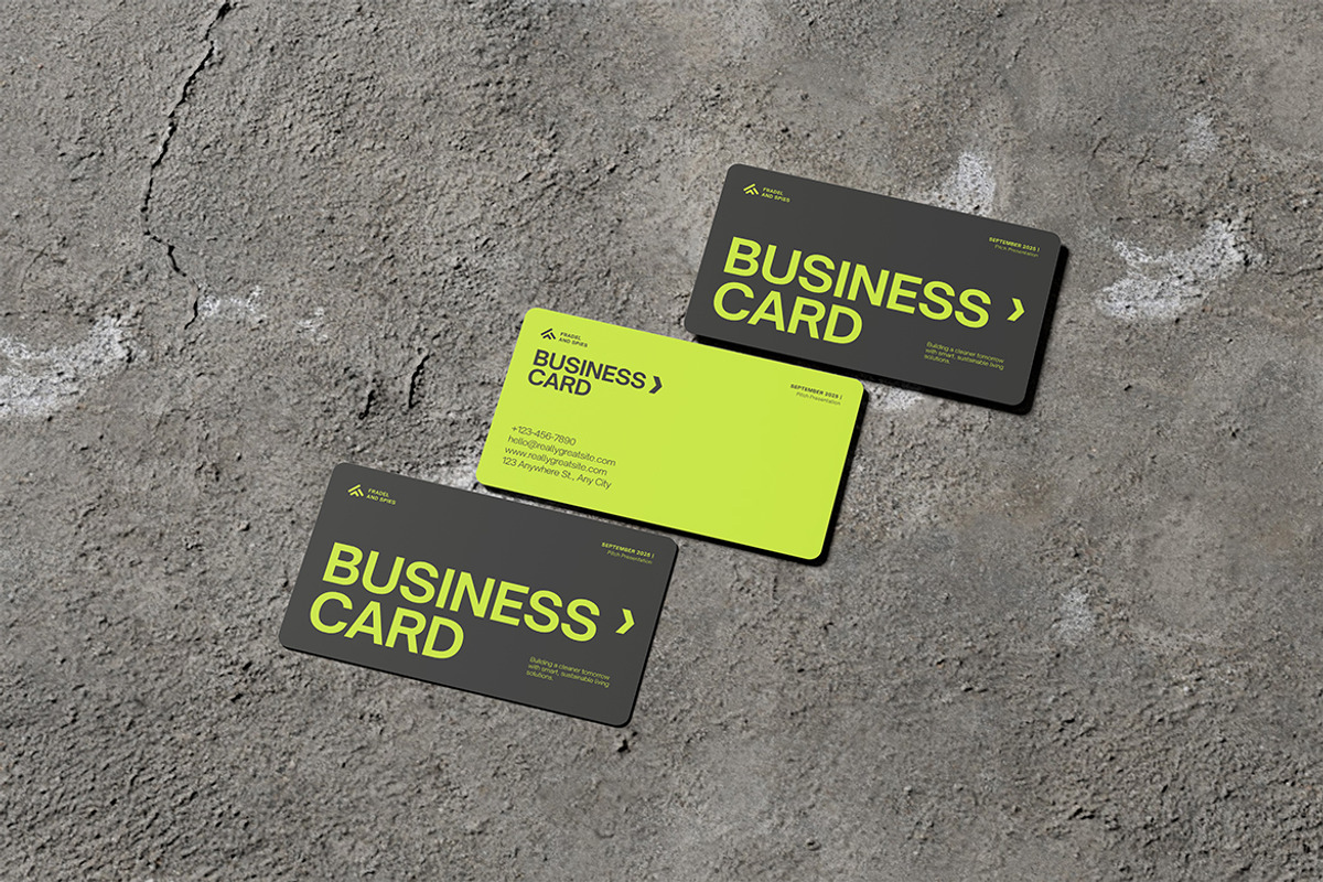 Business Card Mockup, a Merchandise Mockup by HanaSaka_Studio (Photo 4 of 5)