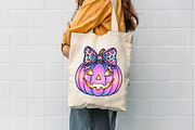 Halloween Pumpkin PNG Coquette Neon, an Illustration by Dream Creation (Thumbnail 4 of 5)