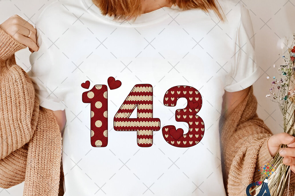 Yarn Crochet Valentine Day143 Png, an Illustration by Creative Art (Photo 3 of 6)