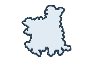 Bradford britain color icon, a Duotone Icon by Creative priyanka