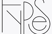 Srg Linear - Geometric typeface, a Sans Serif Font by Srg® (Thumbnail 5 of 11)