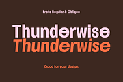 Erofa Condensed Bold Sans Serif, a Sans Serif Font by 24Design Studios (Thumbnail 6 of 15)