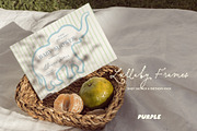 Lullaby Frames: Baby Pack, a Decorative Illustration by Purple (Thumbnail 2 of 11)