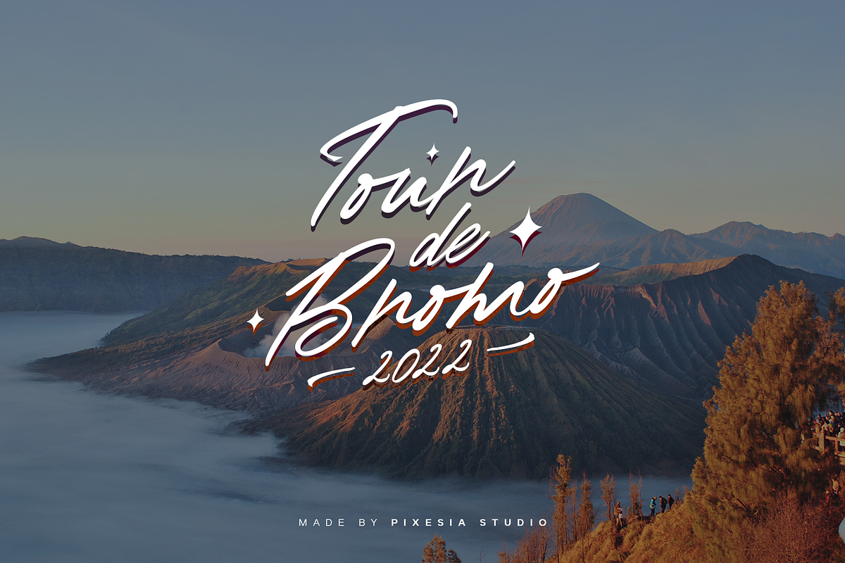 Barlouth - Modern Handwritten Font, a Script Font by Pixesia Studio (Photo 7 of 11)