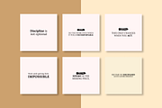 50 Inspiring Instagram Template, a Social Media Template by RB Boutique (Thumbnail 2 of 10)