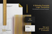 Luxury Real Estate Logo Collection, a Branding & Logo Template by Rukuru Studio (Thumbnail 4 of 6)