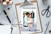 Cloud Nine Save the Date SD107, an Invitation Template by Studio Forty Design (Thumbnail 4 of 5)