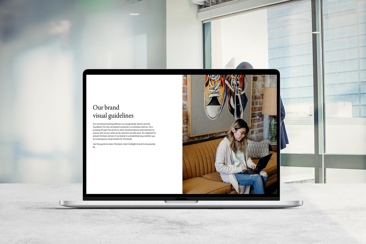 Finsbury Style Guide Template, a Presentation Template by Luxia (Photo 5 of 9)