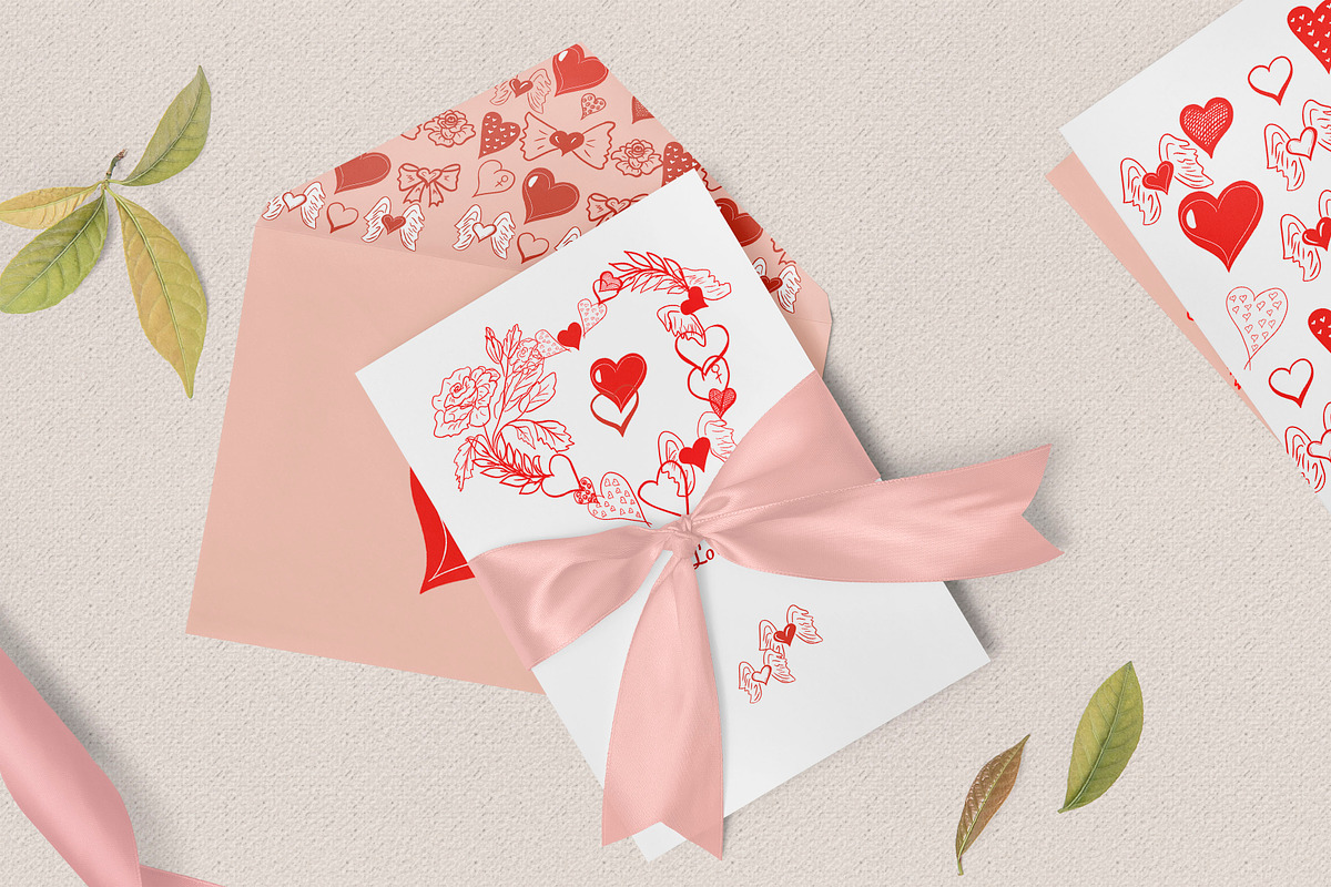 Valentine’s Day Clipart Collection, a Decorative Illustration by NatArt (Photo 3 of 7)