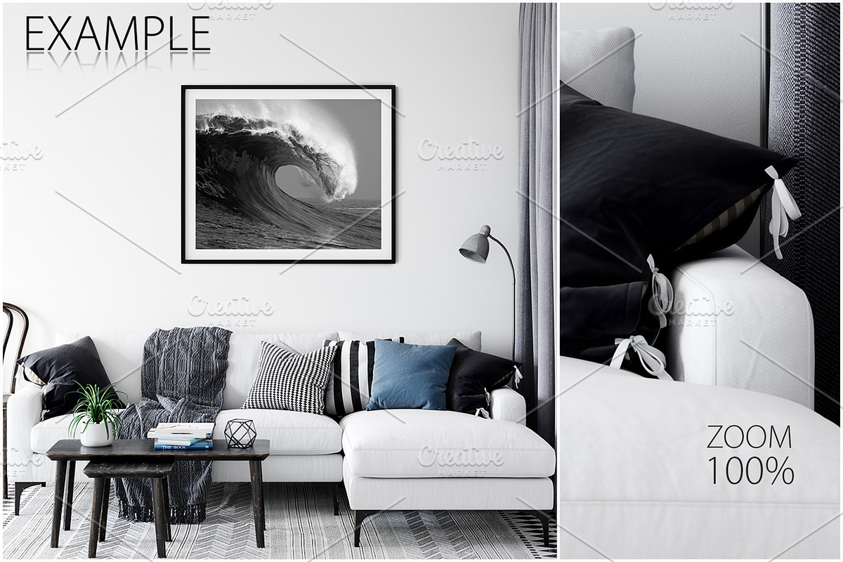 Frames & Walls Scandinavian Bundle-3, a Print Template by Yuri-U (Photo 27 of 42)