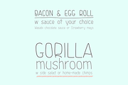 KINOKO, a Script Font by One Fonty Day (Thumbnail 4 of 5)