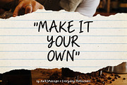Holly Jolly | Joyful Display Font, a Handwritten Font by Everyday Perfection (Thumbnail 4 of 5)