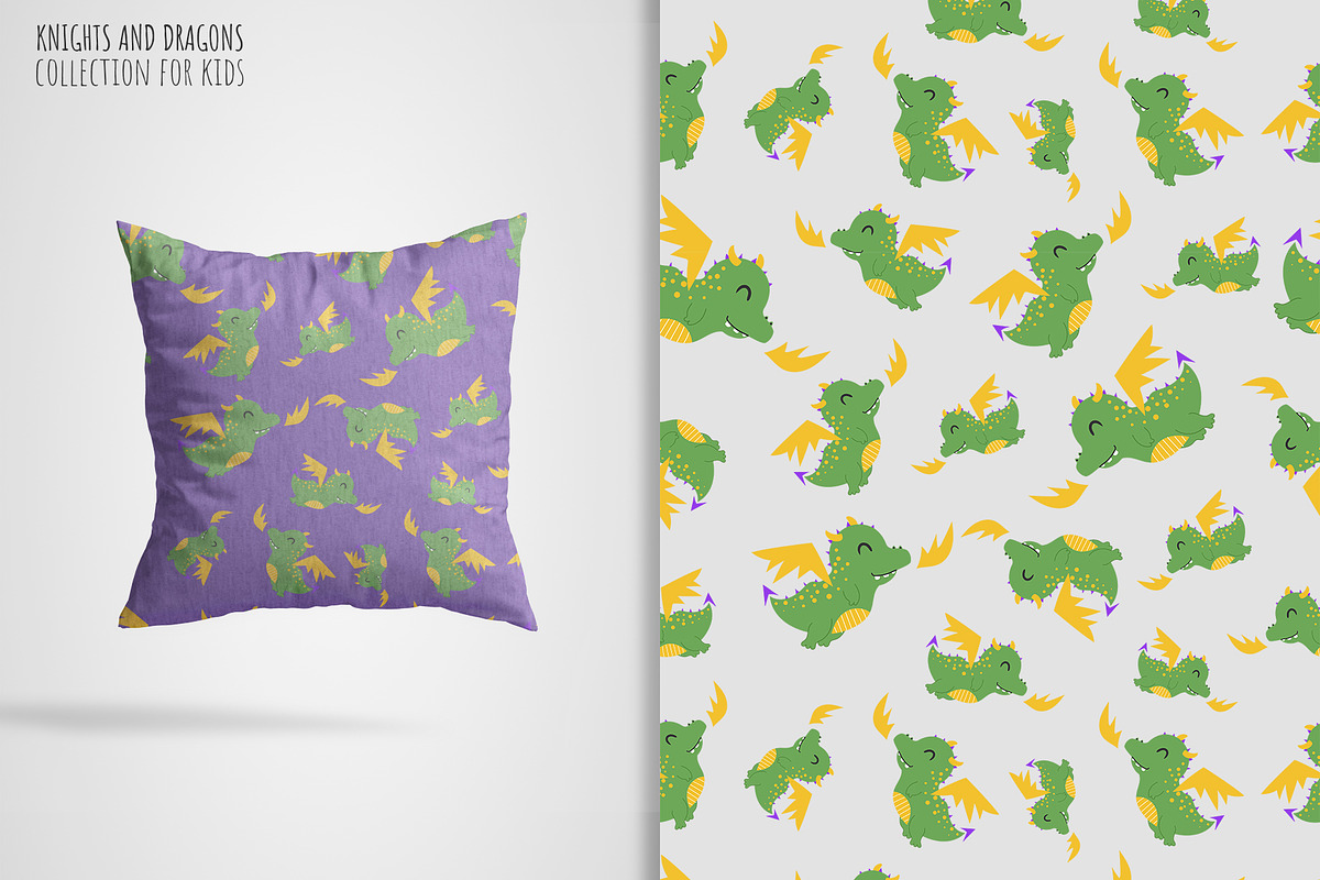 Knights and Dragons Collection, a Graphic by 3Y_Design (Photo 7 of 7)